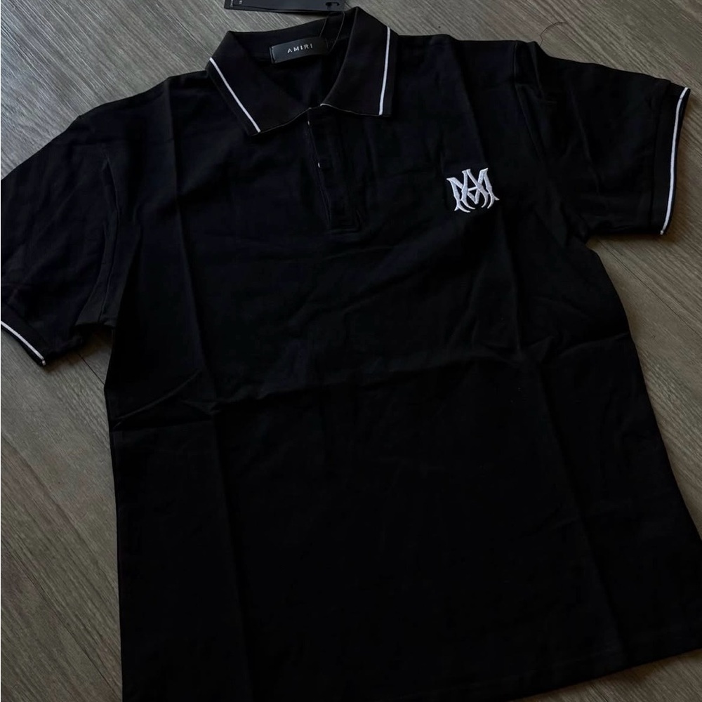 AMIRI Black Polo Brand new